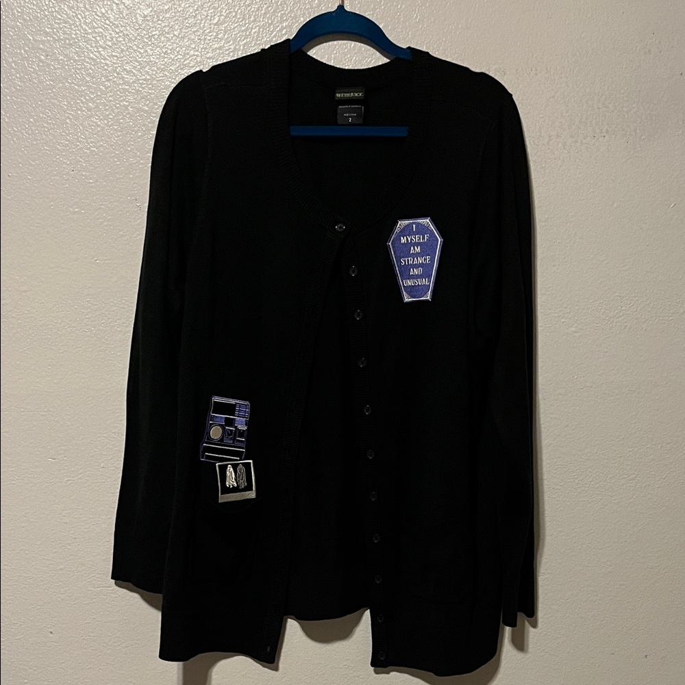 Beetlejuice Cardigan